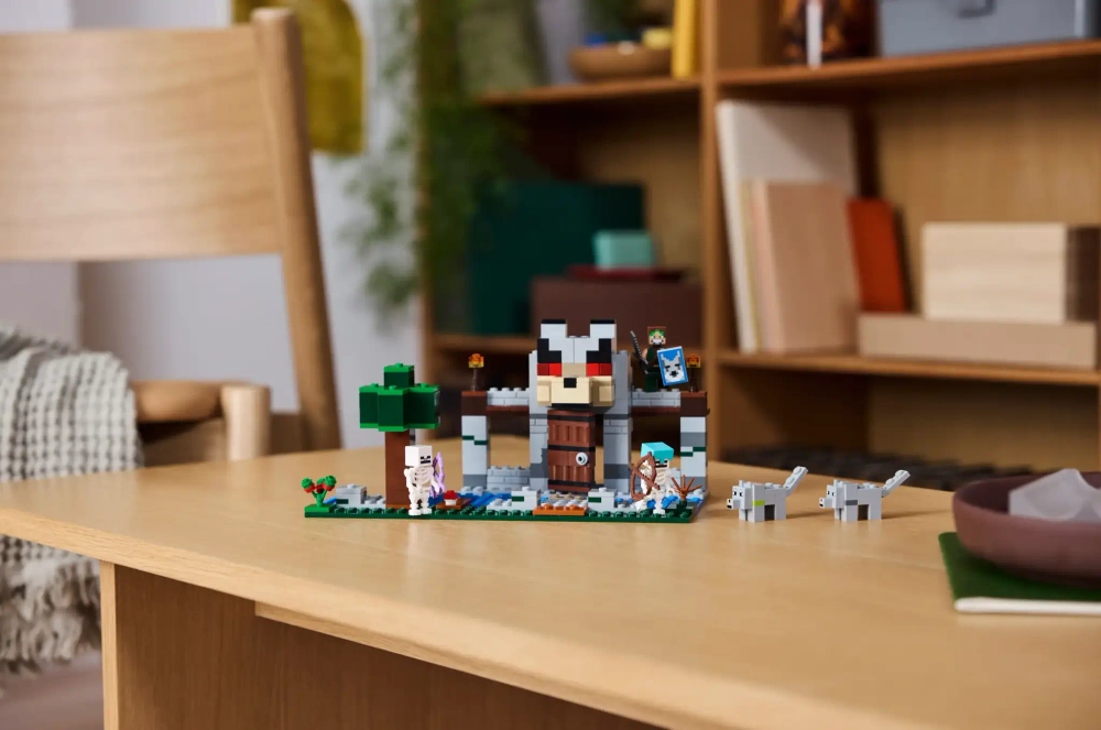 Конструктор LEGO Minecraft 21261 Волчья крепость