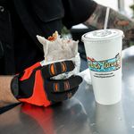 Moto Gloves / Черно-оранжевый