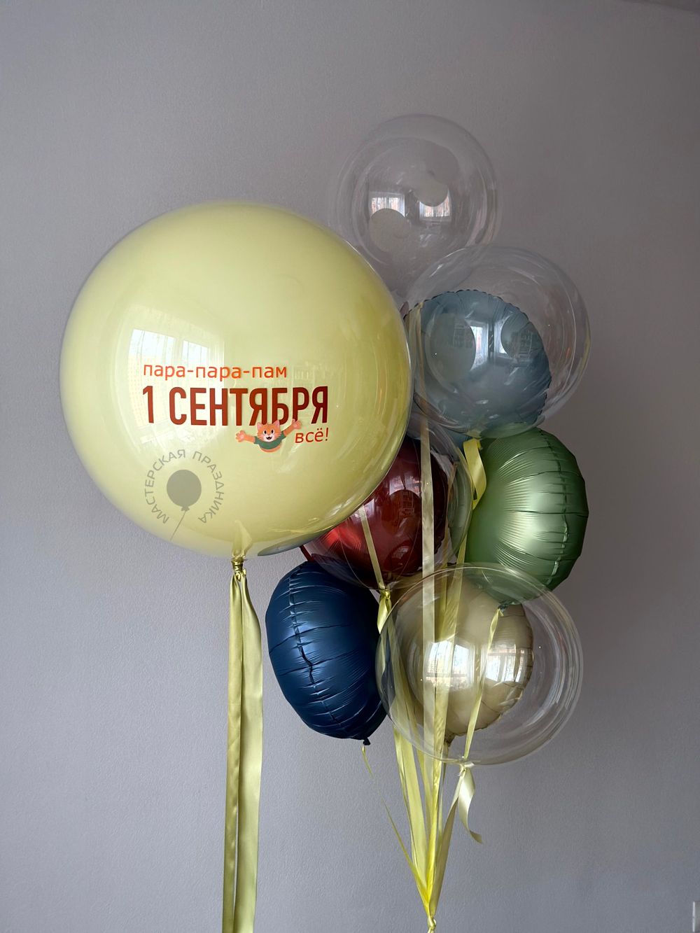 Воздушные шары на День Знаний №9235 