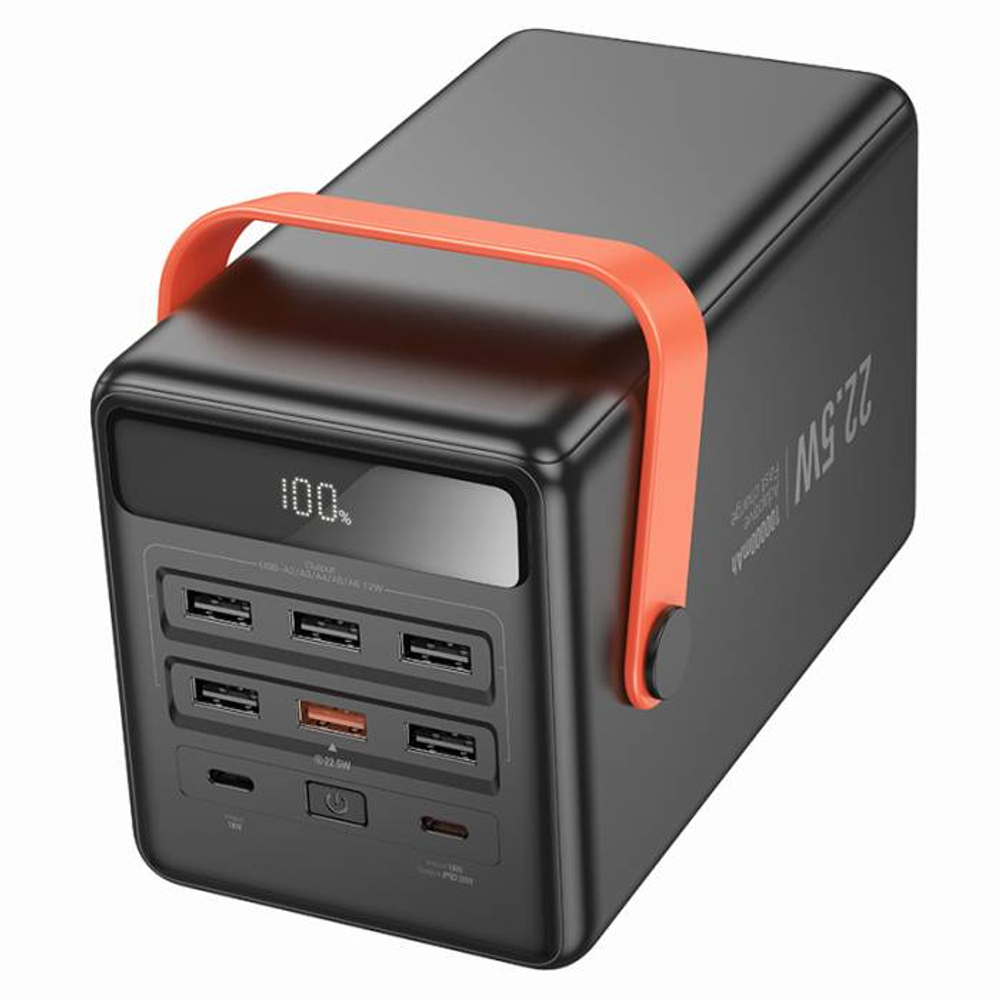 Портативный аккумулятор Hoco J142 100000mAh 22.5W+PD20W (black)