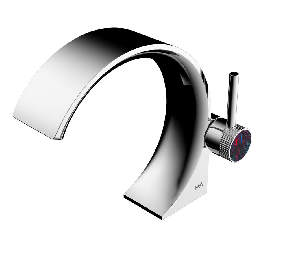 Смеситель для раковины Black&White GF-7106-С