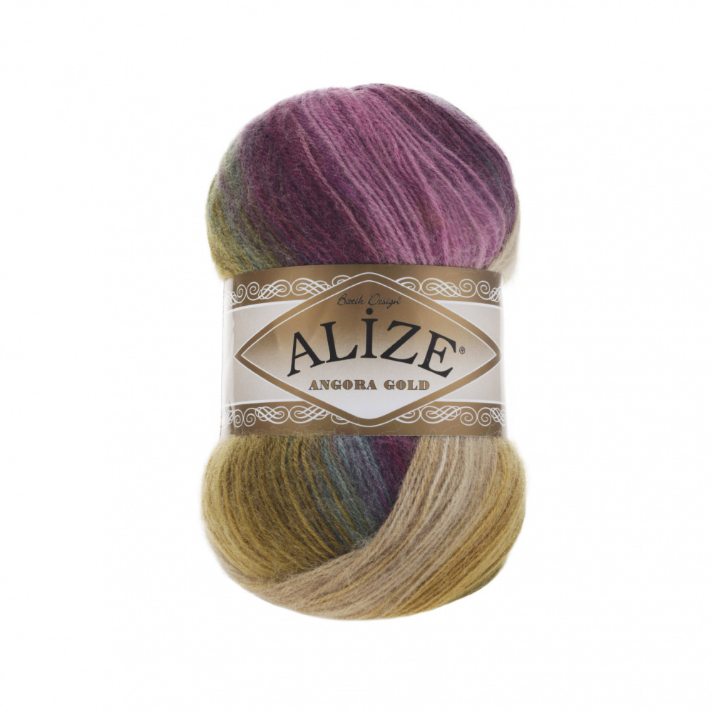 Angora Gold Batik NEW Alize