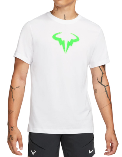 Футболка мужская теннисная Nike Court Dri-Fit Rafa Tennis T-Shirt - white