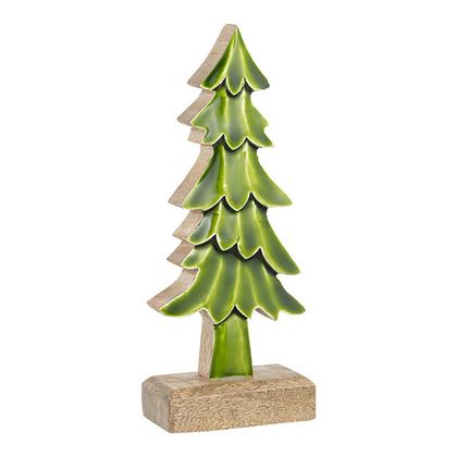 Декор новогодний 30см Tkano Nordic tree New Year Essential