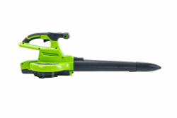 Воздуходувка-пылесос аккумуляторная ручная Greenworks GD40BVII 40В Li-Ion без АКБ и ЗУ (2406907)