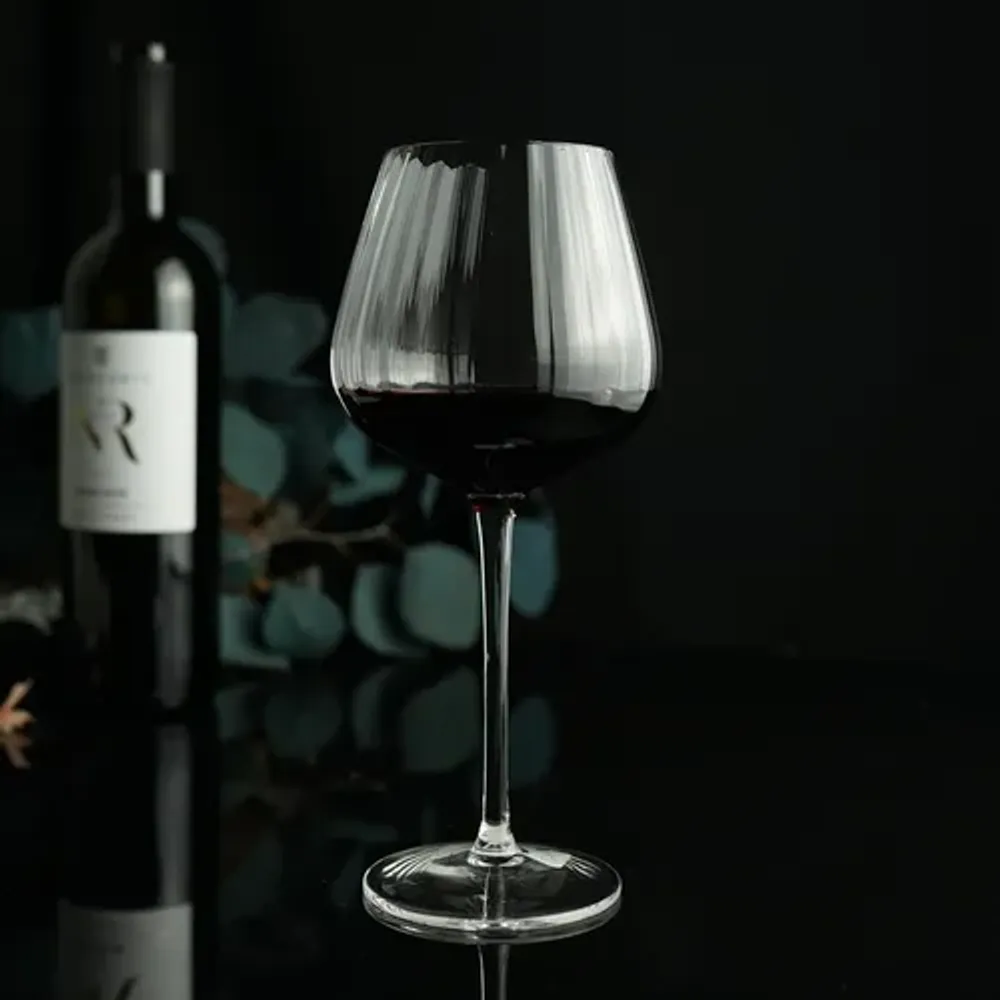 Бокал для вина 550 мл "Optical" d 10 см h23 см P.L. - BarWare [6]