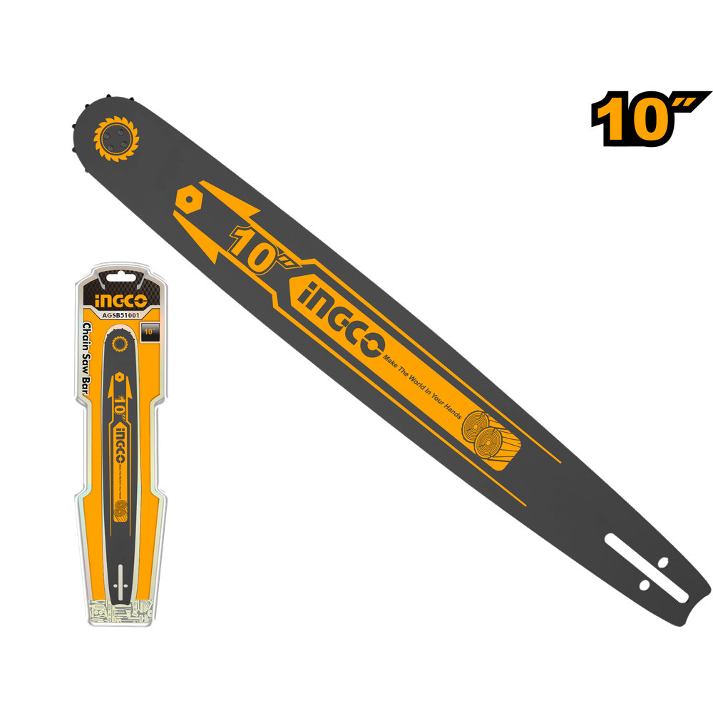 Шина для бензопилы INGCO AGSB51001 250 мм (10") 3/8 (0,375) 1.3 мм Шина для бензопилы INGCO AGSB51001 250 мм (10") 3/8 (0,375) 1.3 мм