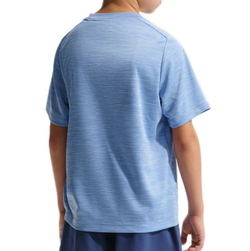 Детская теннисная футболка Nike Multi Dri-FIT Short-Sleeve - royal pulse/hydrogen blue/white