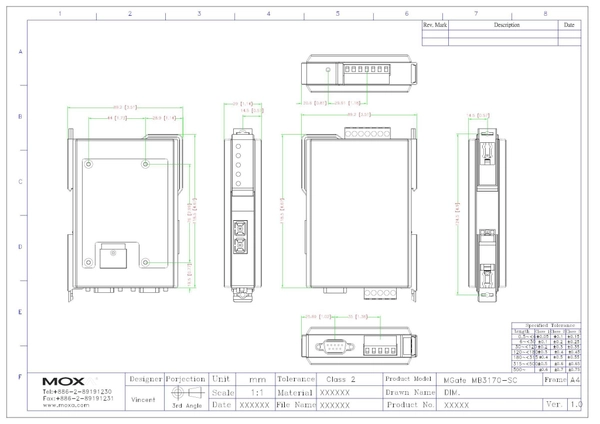 MGate MB3170I-M-SC-T