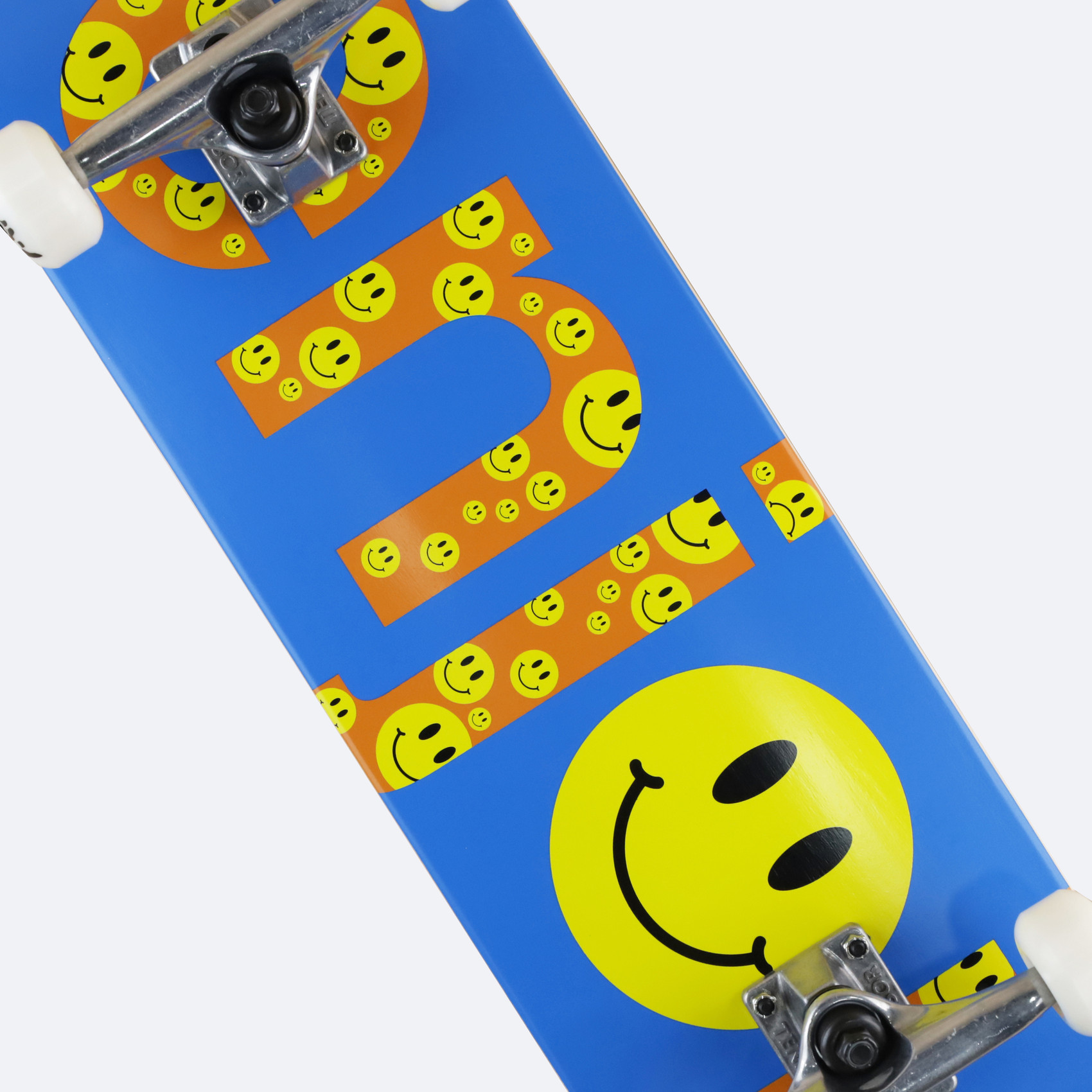 Скейт в сборе Enjoi No Brainer Smiley FP  Blue артикул: - купить в магазине Дайс