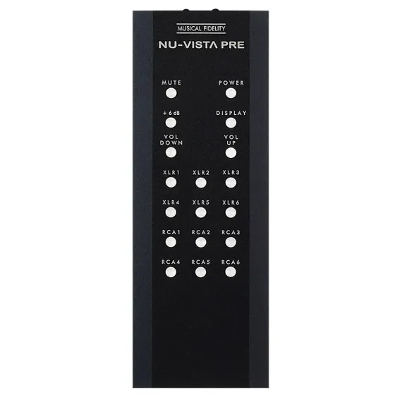 Musical Fidelity NU-Vista Pre Black