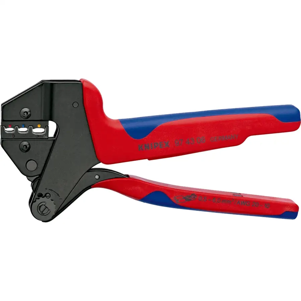 Инструмент для опрессовки системный чернёные 200 мм Knipex 97 43 06