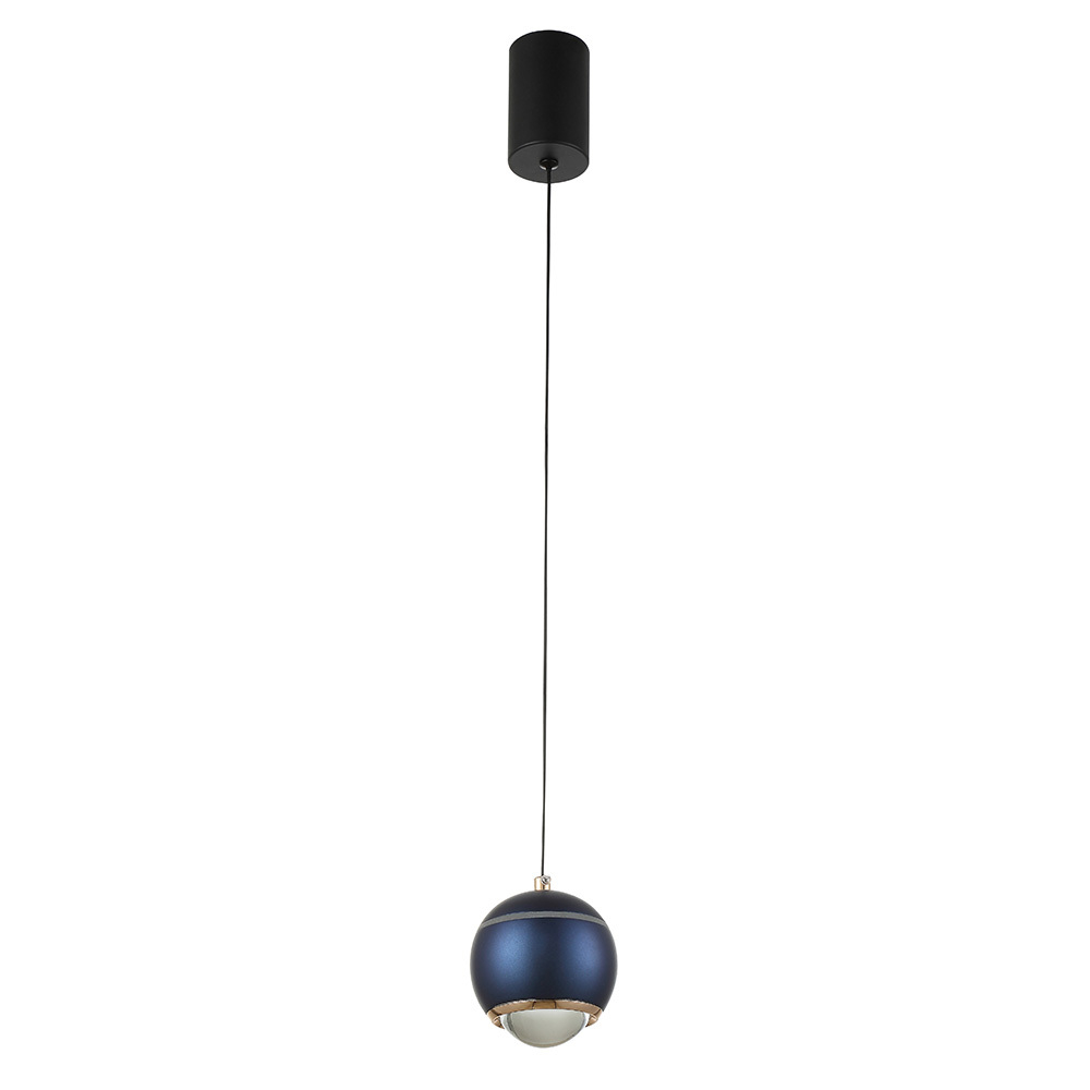 Подвесной светодиодный светильник Crystal Lux CARO SP LED BLUE