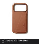 Чехол-кошелёк Mujjo Wallet Leather Case для iPhone 18 Pro Max / 17 Pro Max Tan