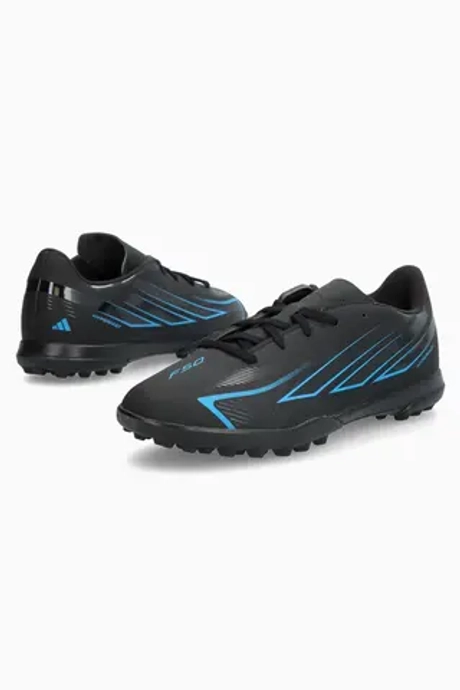 Сороконожки adidas F50 Club Hyperfast TF Junior - черный