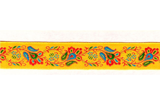 Тесьма жаккард, с1852, рис.8933, ш. 2,2 см