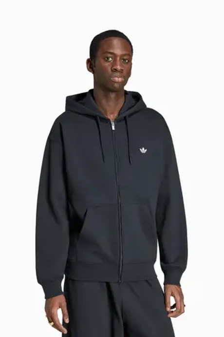 Кофта adidas Originals Trefoil Essentials Loose Full-Zip - черный