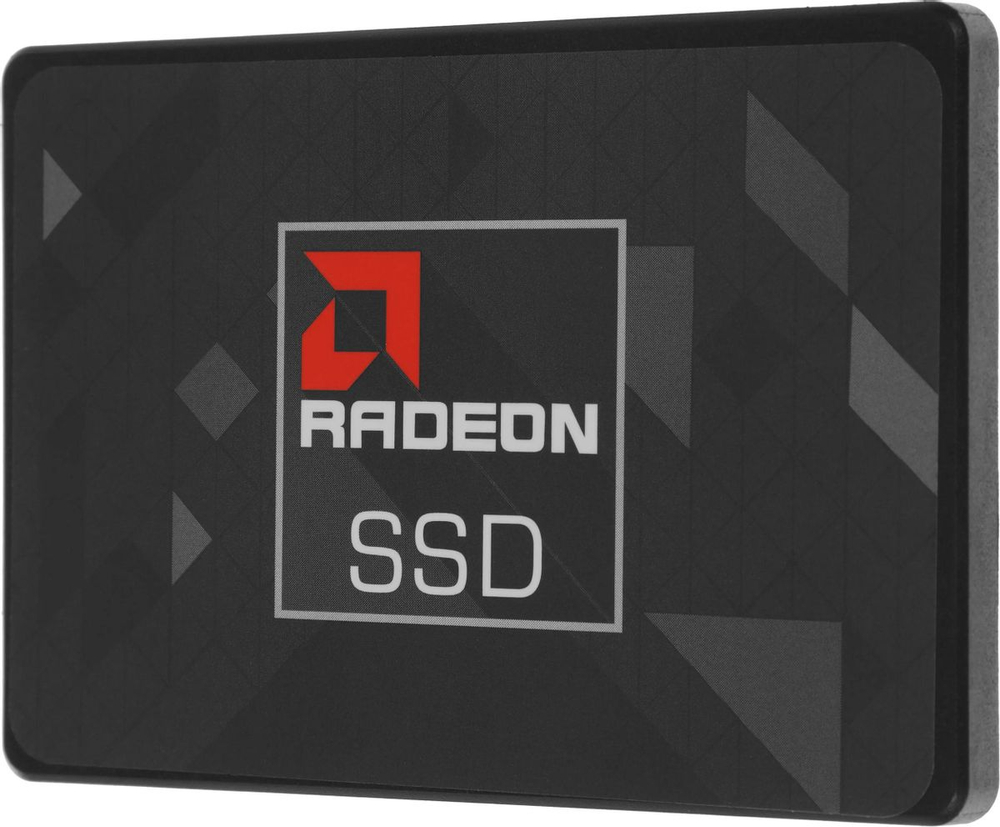 SSD AMD Radeon R3 512Гб, 2.5", SATA3, Retail, Чтение:550мб/с, Запись:470мб/с, радиатор (R3SL0512G2)