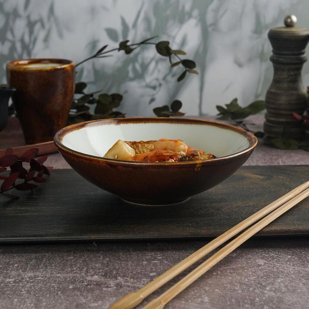 Салатник 350 мл d 15,5 см h4,7 см емкость для закусок Proper Panasia P.L. Proff Cuisine [6]