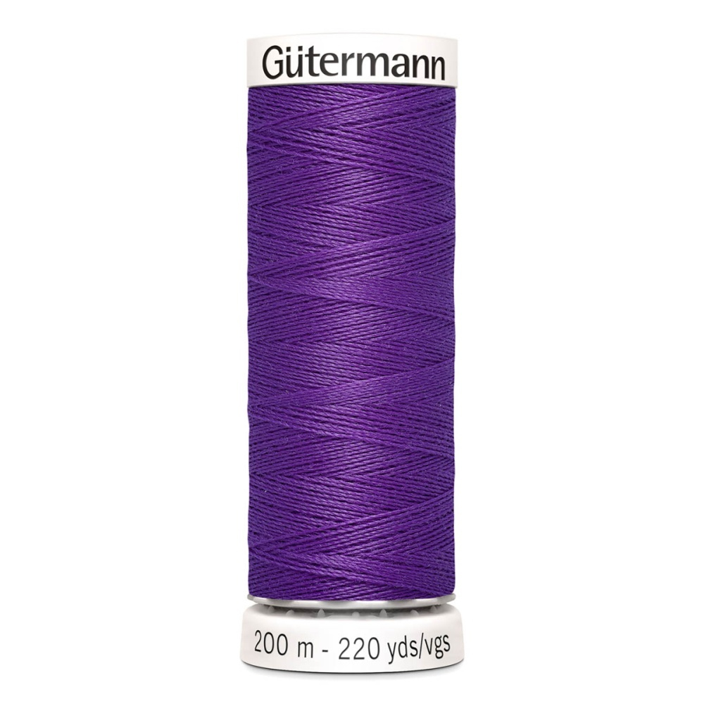 Нить Sew-All 200 м, Gutermann, 392 фиолетовый джинс