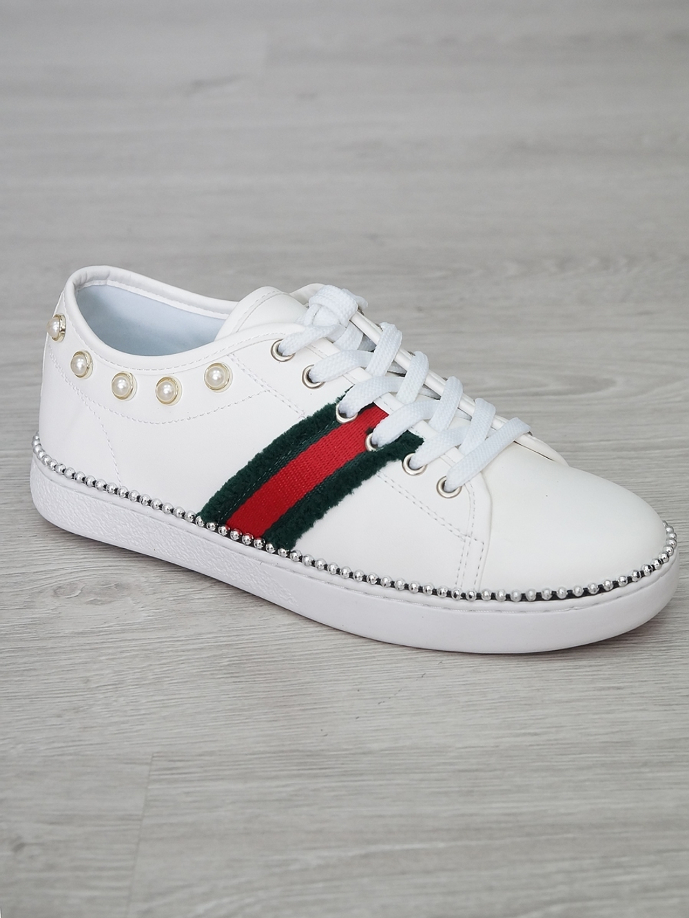 Кеды женские демисезонные GUCCI YMD-010 \07