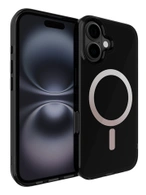 Чехол накладка iPhone 16 6.1" Gurdini Rome Series with Magsafe Black