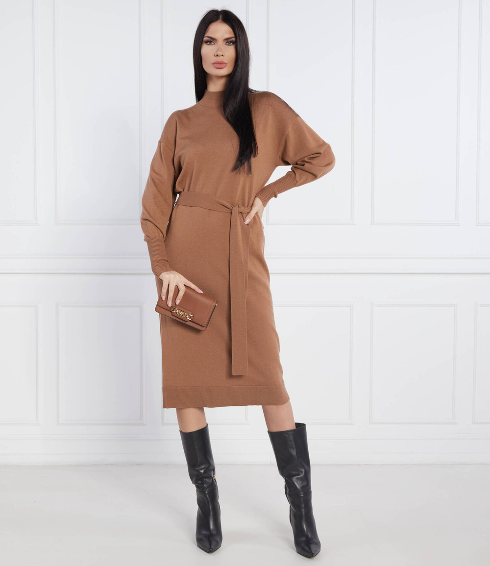 кожаная клатч Michael Kors - коричневый(32F2G7HC1L)