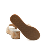 Шлепанцы EMBER WEDGE Michael Kors - бежевый(40S4EBFS2Y)