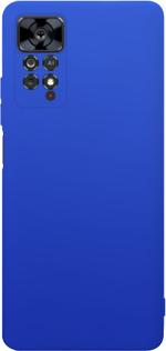 Мягкий Soft Touch чехол из силикона для XIAOMI REDMI NOTE 11 PRO 5G с бархатной подкладкой