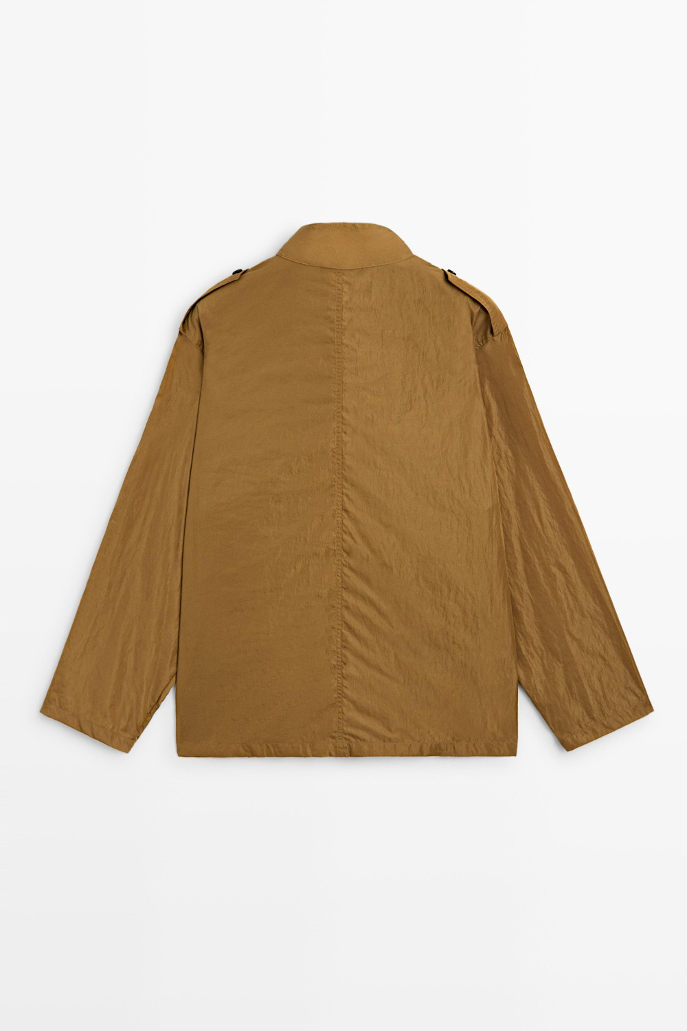 Massimo Dutti Высокотехнологичная куртка-рубашка с карманам, тоффи