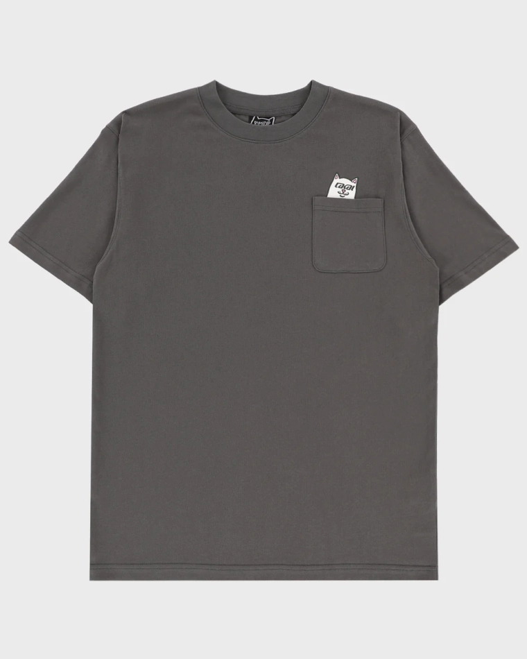 Футболка RIPNDIP X LAKAI Lord Nerm Pocket Tee Dark Grey