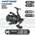 Катушка рыболовная MIFINE COURAGE SPIN 3000F 5+1B
