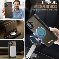 Чехол-кошелек CaseMe 2 in 1 MagSafe iPhone 16+