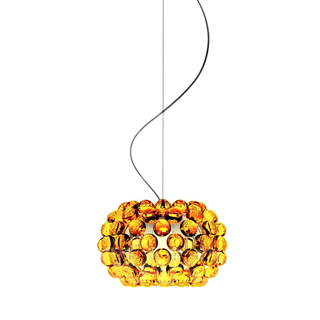 Подвесной дизайнерский светильник  CABOCHE piccola от Foscarini (янтарный)