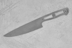 Заготовка для ножа, сталь Elmax 2,6мм. Модель "Аппарель НШ175" с клинком 175мм, ТО 61-62HRC