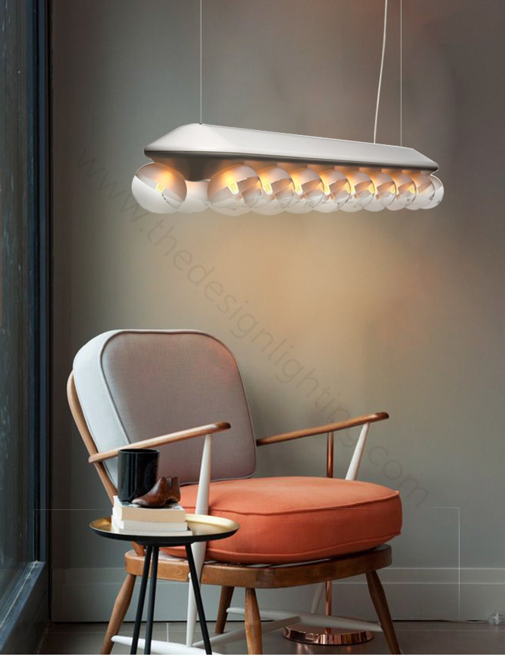Pendant design lamp  Prop Light double horizontal by Moooi