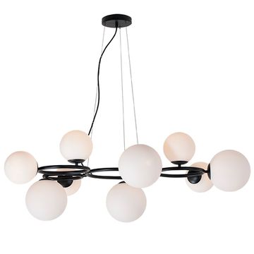 Люстра подвесная 815097 черный/белый Globo Lightstar