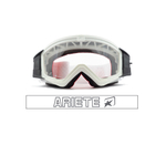 Очки кроссовые ARIETE MUDMAX GOGGLES, белый, прозрачная линза без пинов 14940-BSB