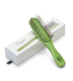 Расческа Majestic Scalp Brush лайм