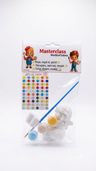 Gips fiqurlar. Masterclass world of colors 10