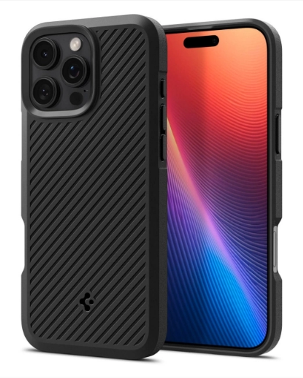 Накладка для i-Phone 16 Pro 6.3" Spigen Core Armor (ACS08157) матовый черный
