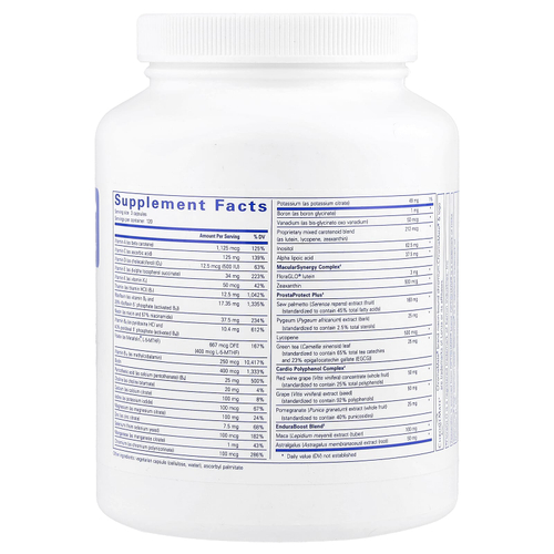 Pure Encapsulations, Men's Nutrients, мультивитаминный / минеральный комплекс для мужчин старше 40 лет, 360 капсул
