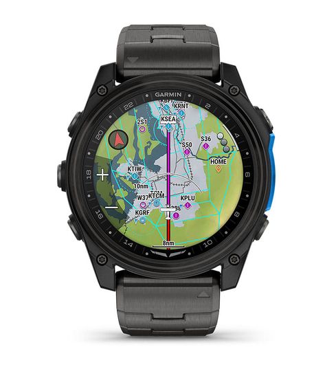 Умные часы Garmin D2 Mach 2 - 51 mm Carbon Gray DLC Titanium