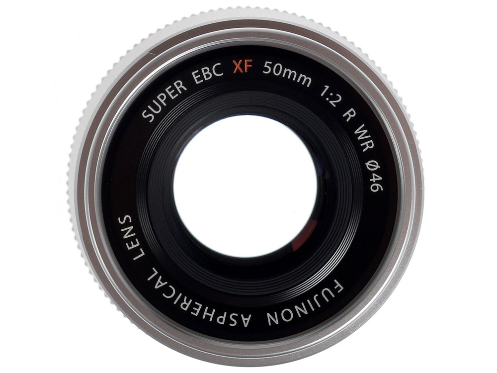 Fujinon XF 50mm f/2 R WR, серебристый