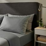 Простыня IKEA ULLVIDE (УЛЛЬВИДЕ), Серый, 240x260 см
