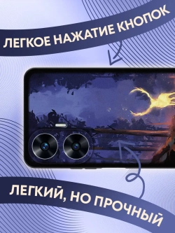 Чехол на Realme C55 с принтом