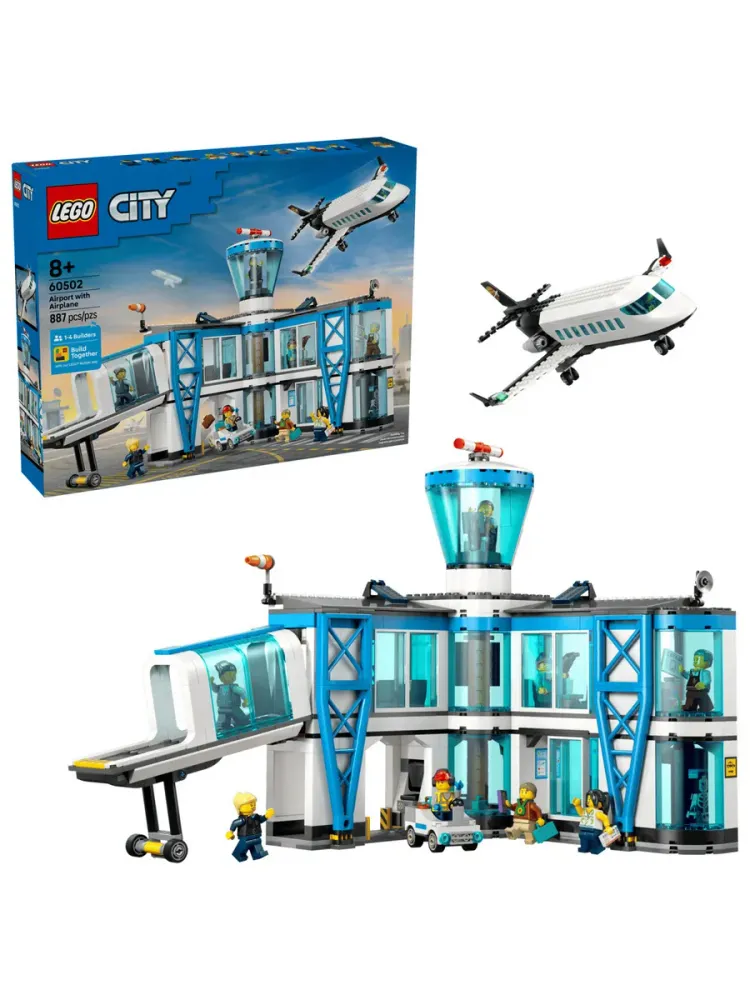 Конструктор City 60502 Аэропорт с самолетом