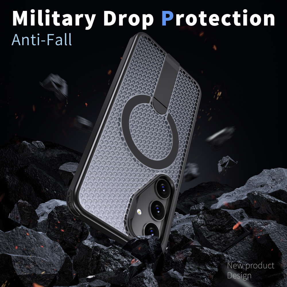Прозрачный чехол Mesh Pro Magnetic Case для Samsung Galaxy S26 FE