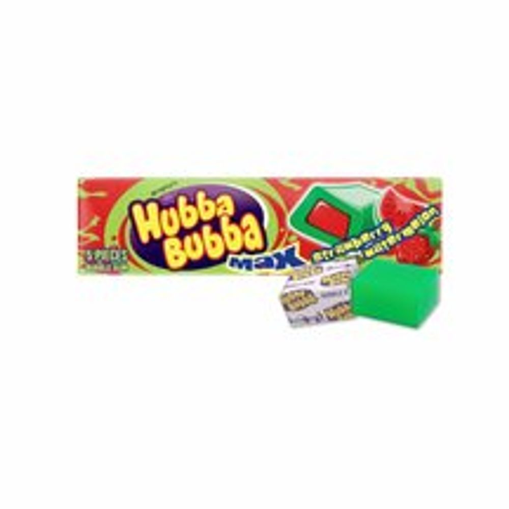 Жевательная резинка Hubba Bubba Клубника и арбуз 40г