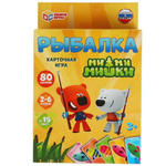 Развивающие карточки МиМишки "Рыбалка" 80 карт, 55х85мм. 4680107925169 (Умные игры)
